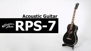 RECORDING KING / アコースティックギター RPS7 - YouTube