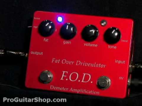 ギター Demeter Amplification Fat Control MB-2 Midboost/Fat Control