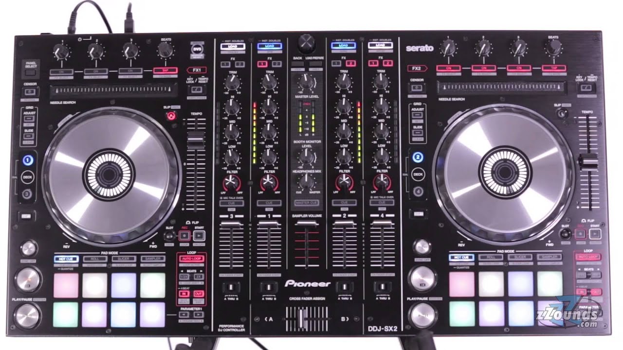 Pioneer DDJ-SX2 DJ Controller for Serato DJ | zZounds