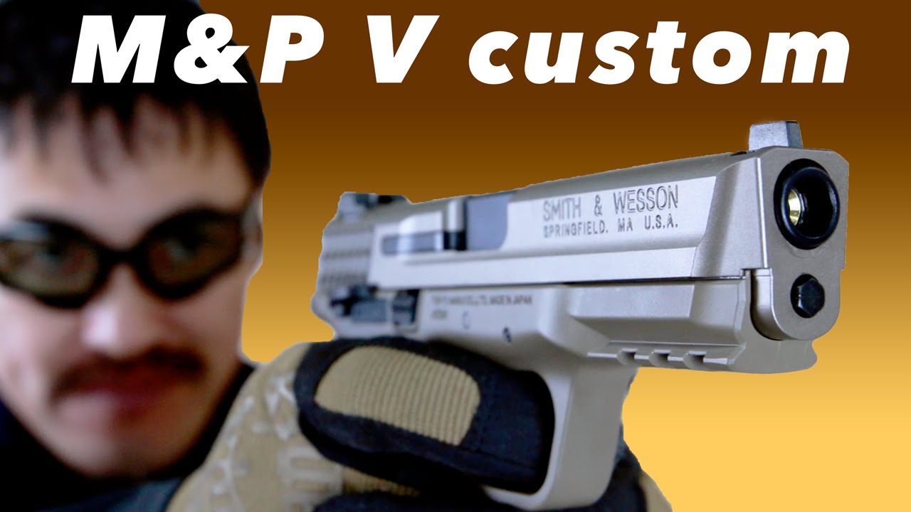 東京マルイ M&P 9 Vカスタム ハイブリッド・ナイトサイトを採用した