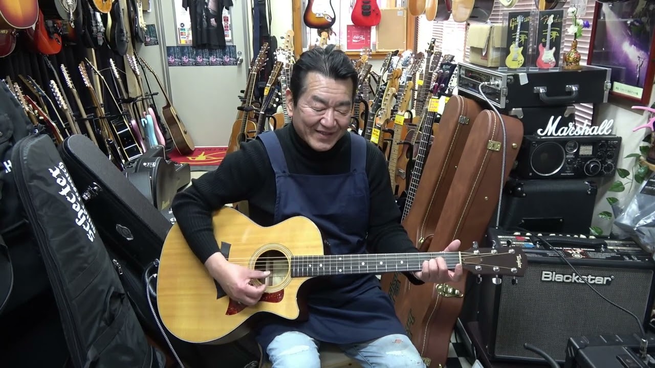 Taylor 314ce 2008年製 テイラーUSA 314CE - YouTube