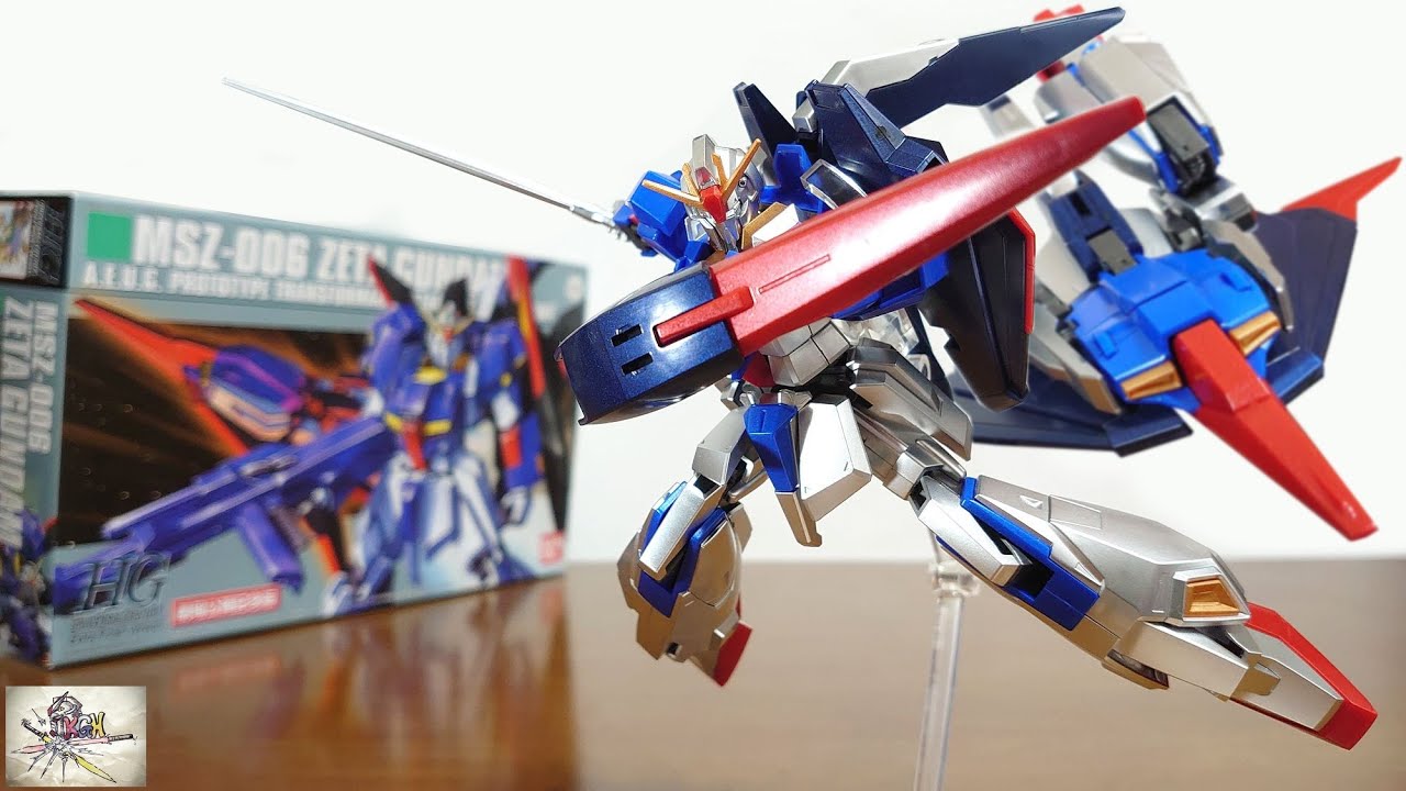 ウェイブライダー形態へ変形！メタリックブルーが美しい！】HGUC 1/144