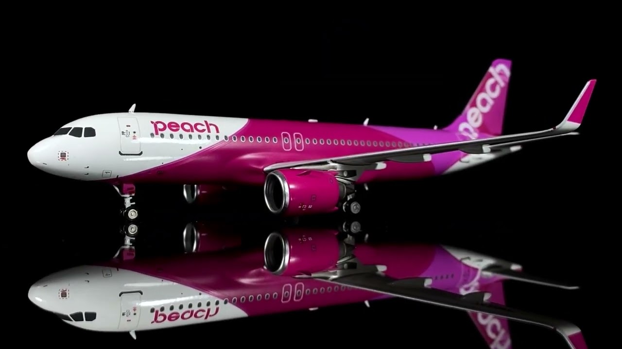 JFOX Peach Airlines A320neo JA206P - YouTube