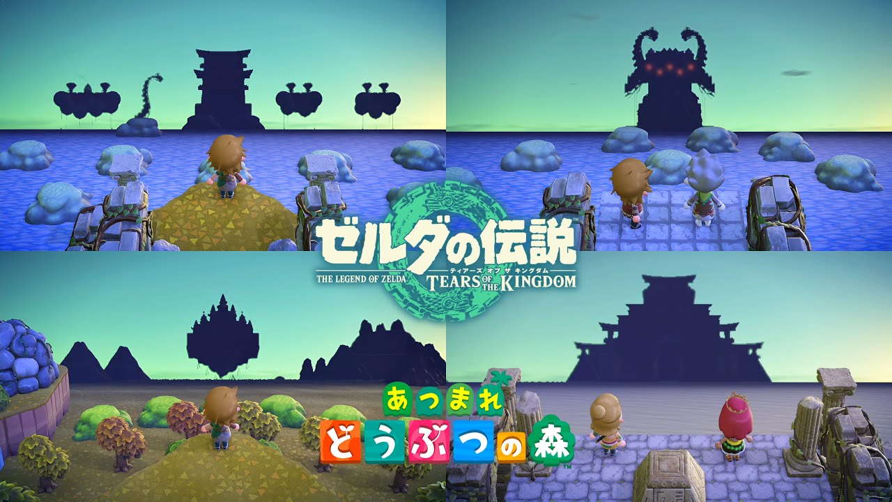 あつ森】ティアキン再現 前半総集編 【ゼルダの伝説 ティアーズ オブ