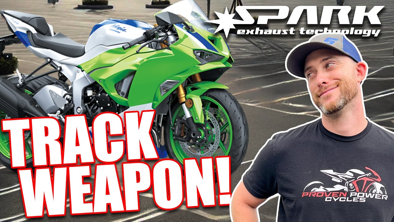 2024 ZX-6R ECU Flash with Titanium Spark Grid-O Exhaust! - YouTube