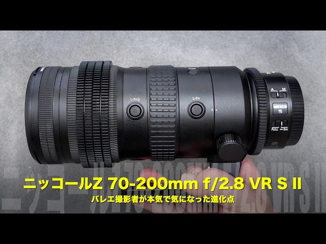 Nikkor Z 70-200mm f/2.8 VR S II Announced | No actual product