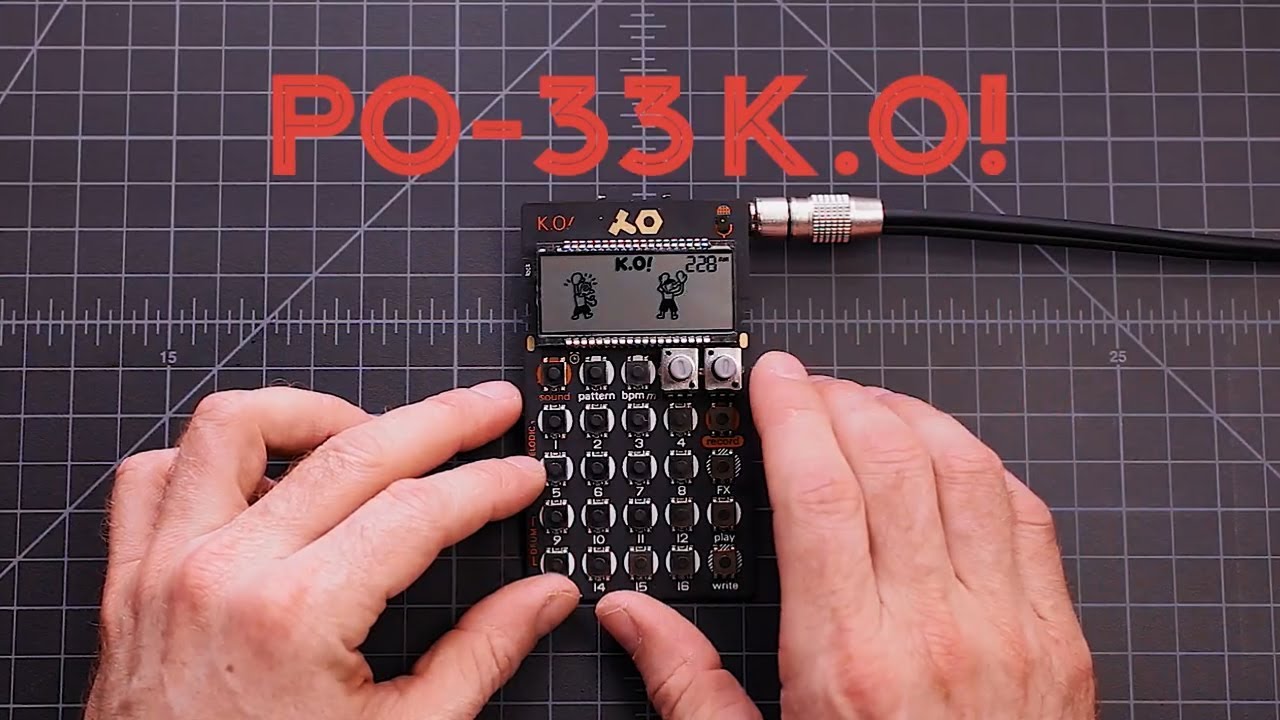 Teenage Engineering Pocket Operator PO-33 KO! - What To Know