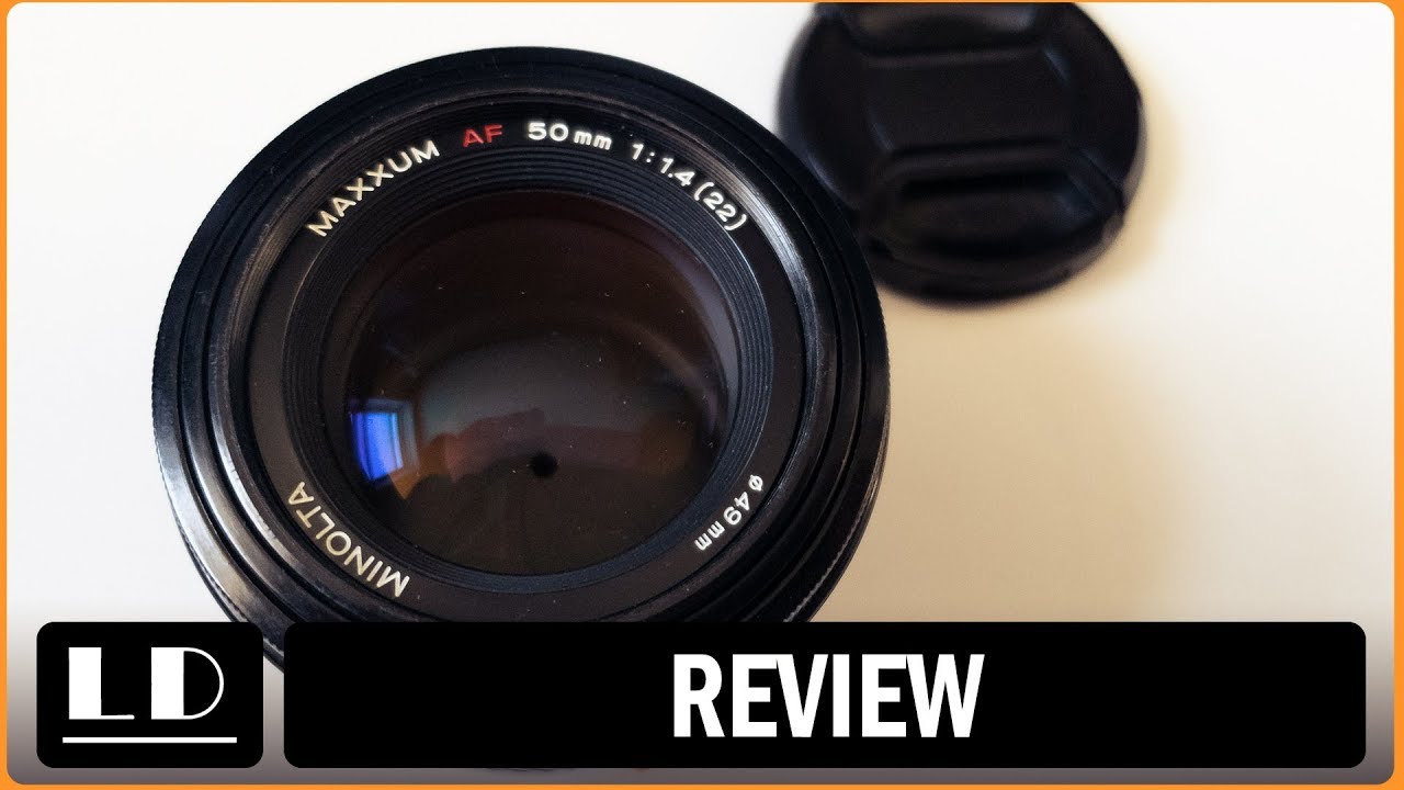 Minolta Maxxum AF 50MM 1.4 lens review - YouTube