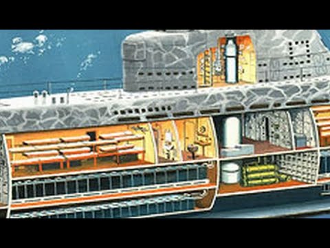 U-96 独潜 内部構造再現モデル 1/144 観賞用Ln509 映画『Uボート』公開