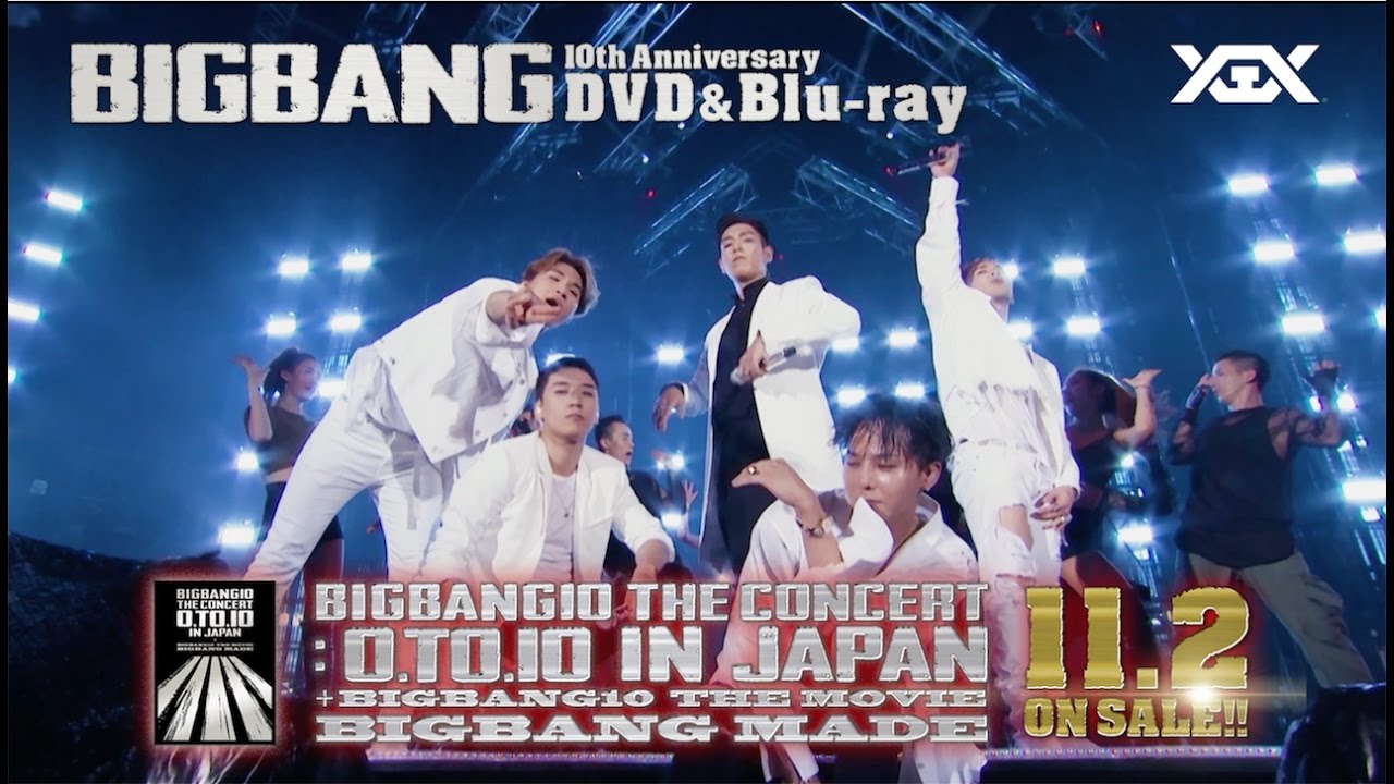 BIGBANGのDVD一覧リスト【韓国版・日本版】