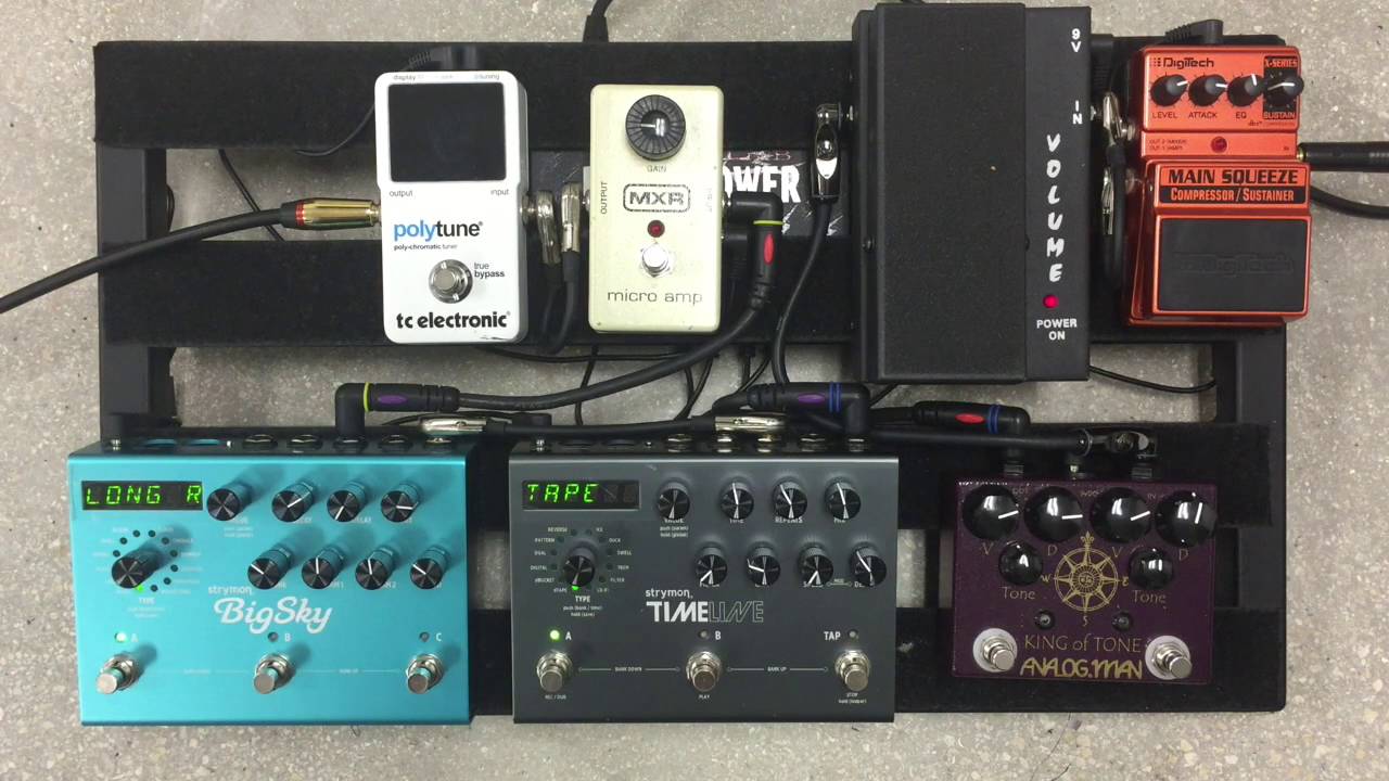 More Guitar Swells with Strymon Timeline and BigSky in Stereo