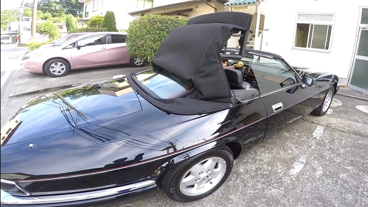 Jaguar XJ-S (V12) convertible - YouTube