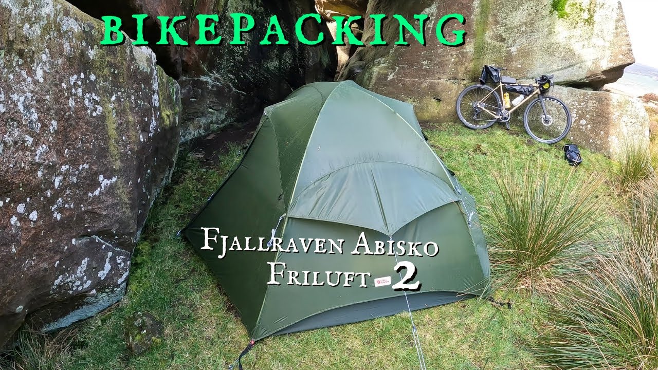 BIKEPACKING - Fjallraven Abisko Friluft 2 Tent - WILD CAMPING SOLO