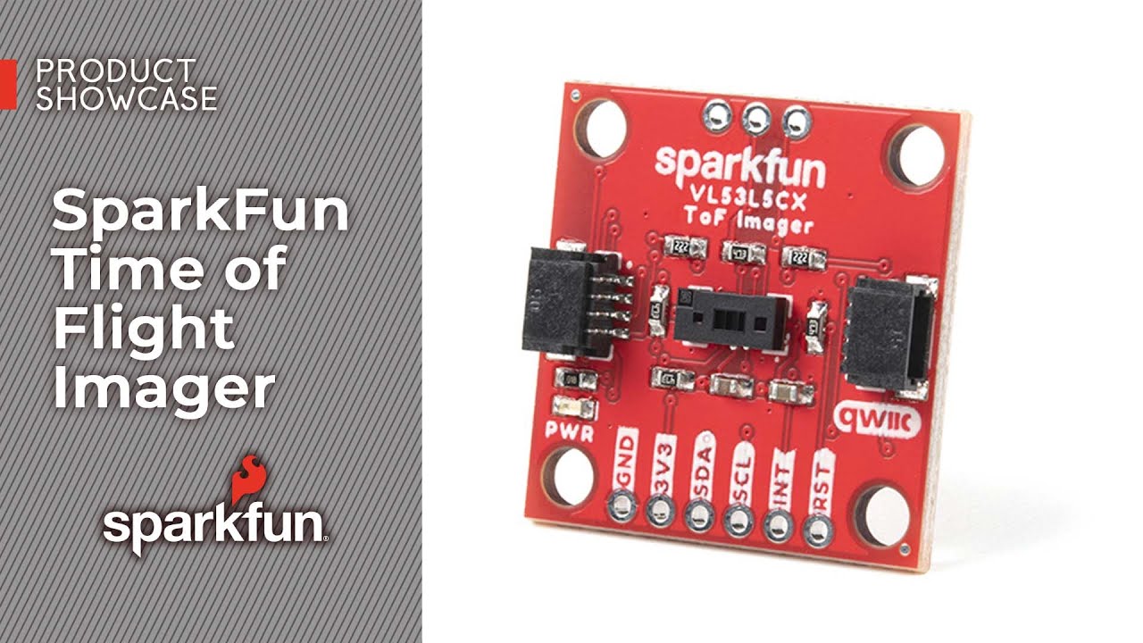 Qwiic ToF Imager - VL53L5CX Hookup Guide - SparkFun Learn
