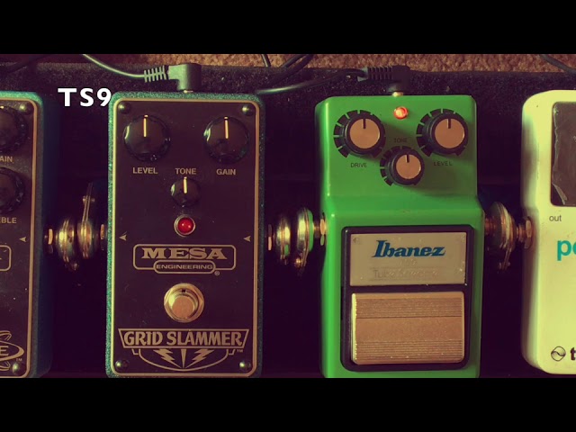 Mesa Grid Slammer VS Ibanez TS9 - YouTube