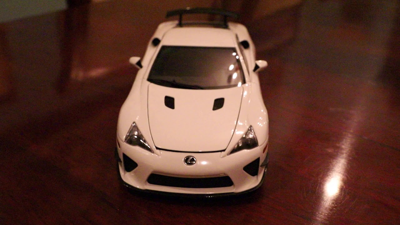 Lexus LFA Nurburgring 1/18 Scale Diecast Review by Auto Art! - YouTube