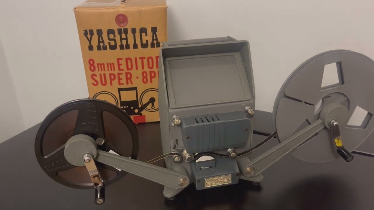 YASHICA SUPER 8PE - Super 8mm EDITOR/VIEWER - YouTube