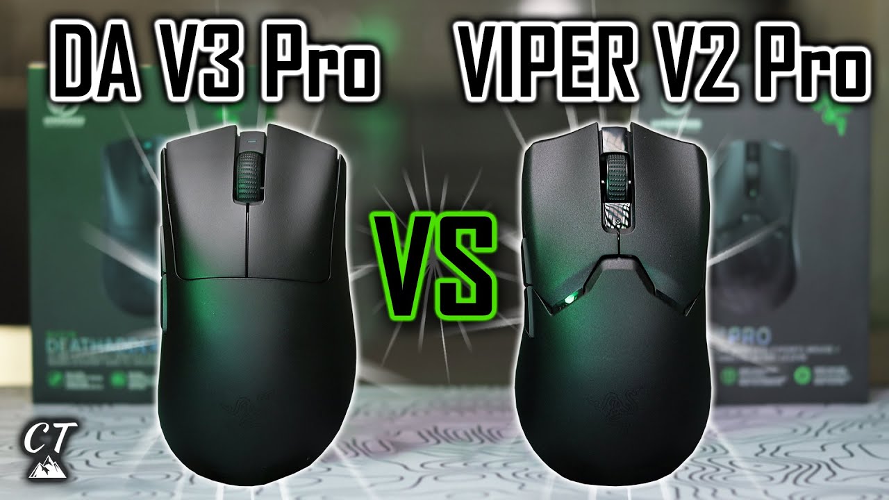 Deathadder V3 Pro Vs. Viper V2 Pro! WHICH IS RIGHT FOR YOU!? - YouTube