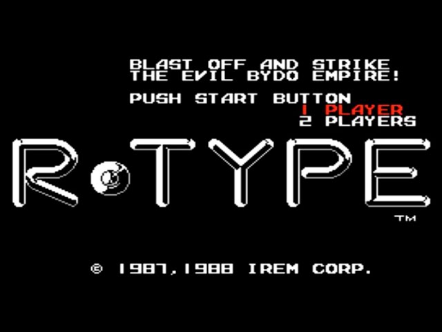MSX】R-TYPE【エンディングまで】 - YouTube
