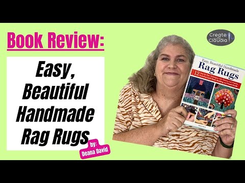 Book Review - Easy, Beautiful Handmade Rag Rugs by Deana David