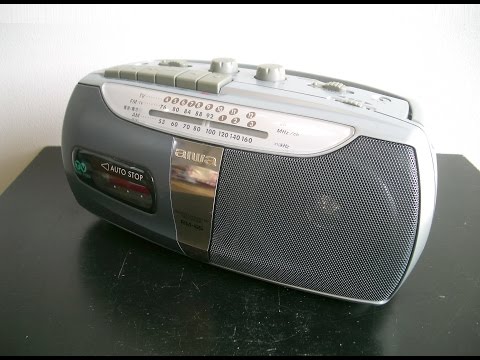 aiwa アイワ・ラジオカセットレコーダー「RM−65」（2001年製