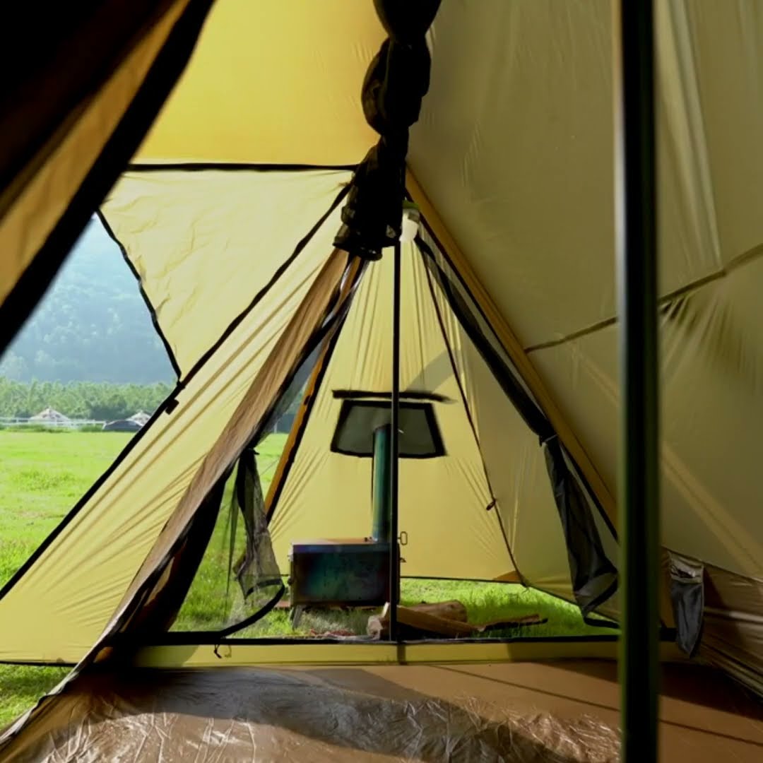 キャンプ】STOVEHUT 20 パップテント 超軽量軍幕テントPOMOLY #camping