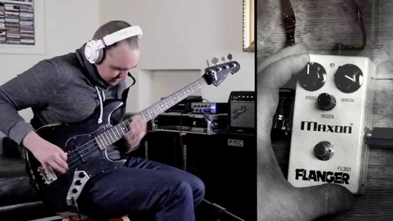 MAXON FL-301 FLANGER BASS DEMO | BassTheWorld.com - YouTube