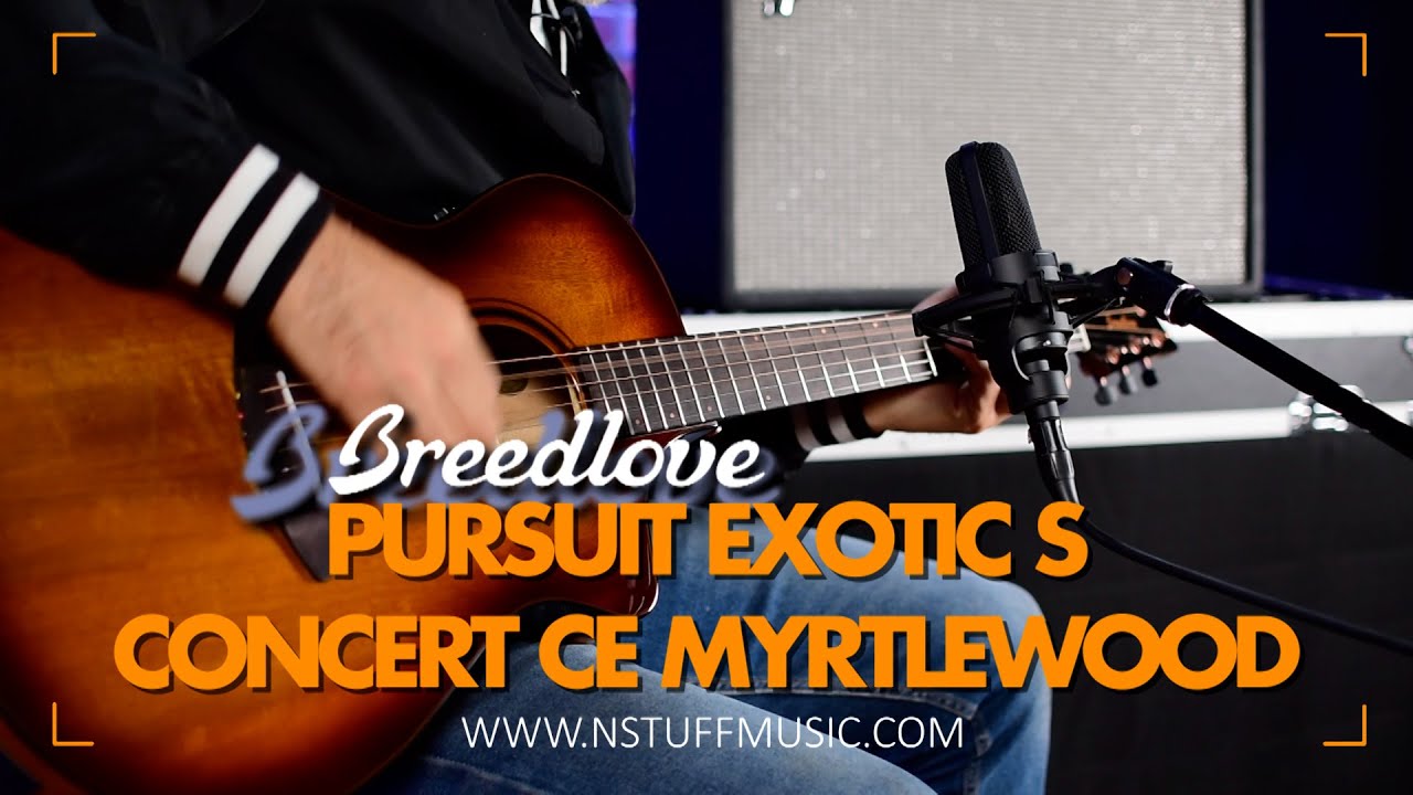 Breedlove Pursuit Exotic Concert CE | Review - YouTube