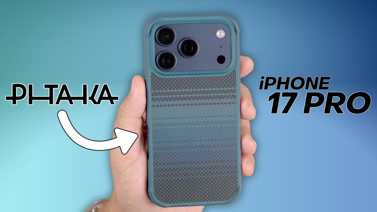iPhone 17 Pro Case - Pitaka Aramid ProGuard (Moonrise) - YouTube