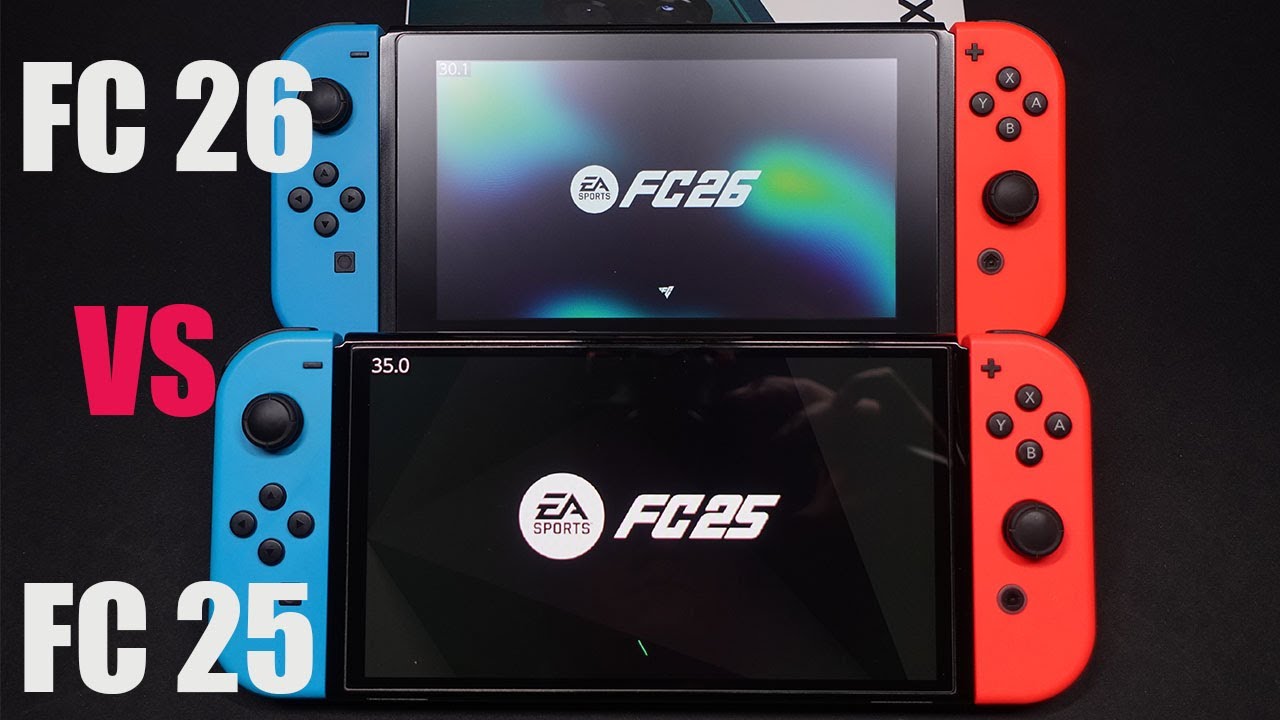 FC 26 Vs FC 25 on Nintendo Switch - YouTube