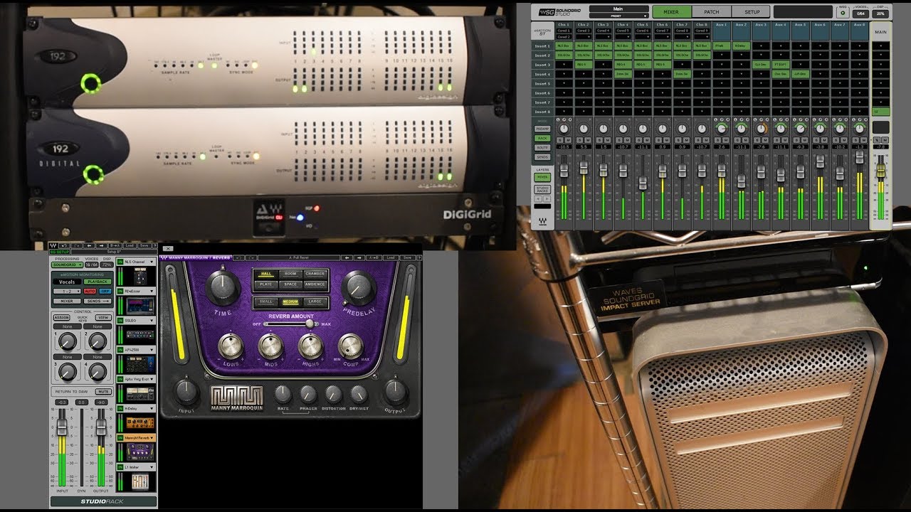 Waves SoundGrid DLI and Impact Server Review - YouTube