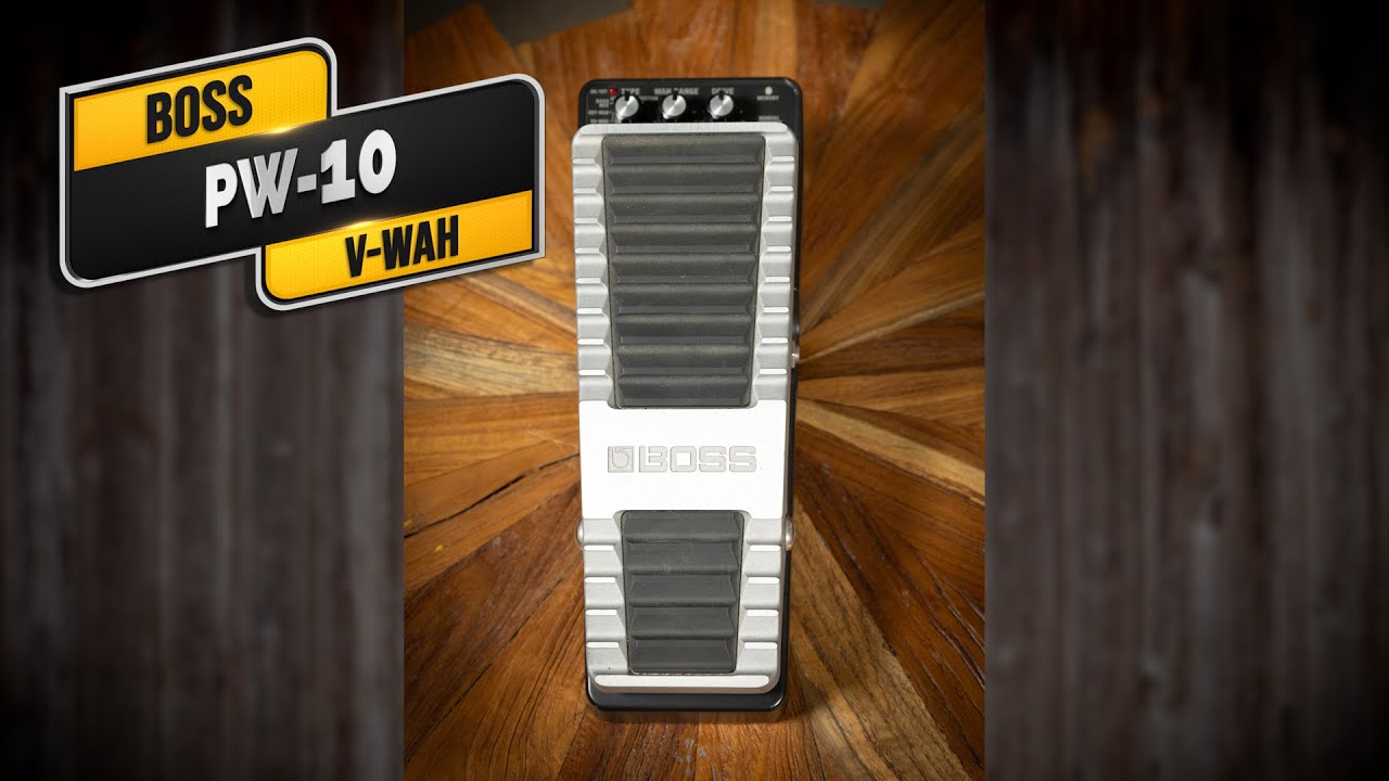 Boss PW-10 V-Wah_VGW - YouTube