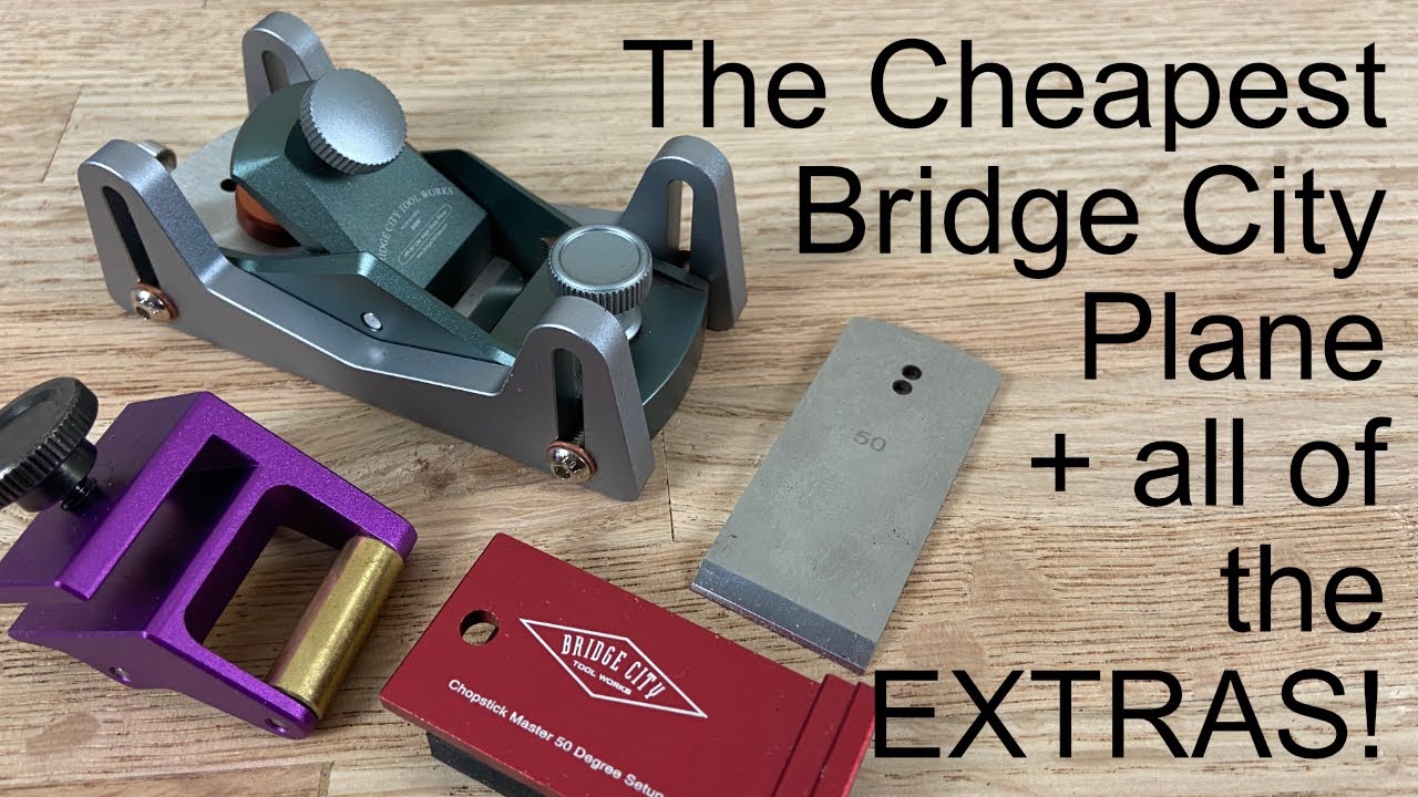 Tool Talk: Bridge City Tool Works HP-8 mini block plane - YouTube