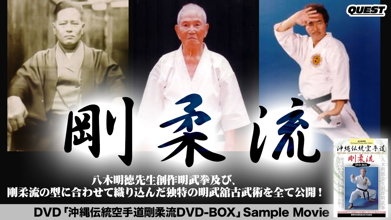 沖縄伝統空手道剛柔流 DVD-BOX - YouTube