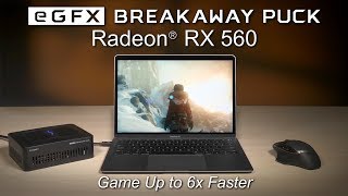 eGFX Breakaway Puck RX 560 (Portable eGPU) - Sonnet