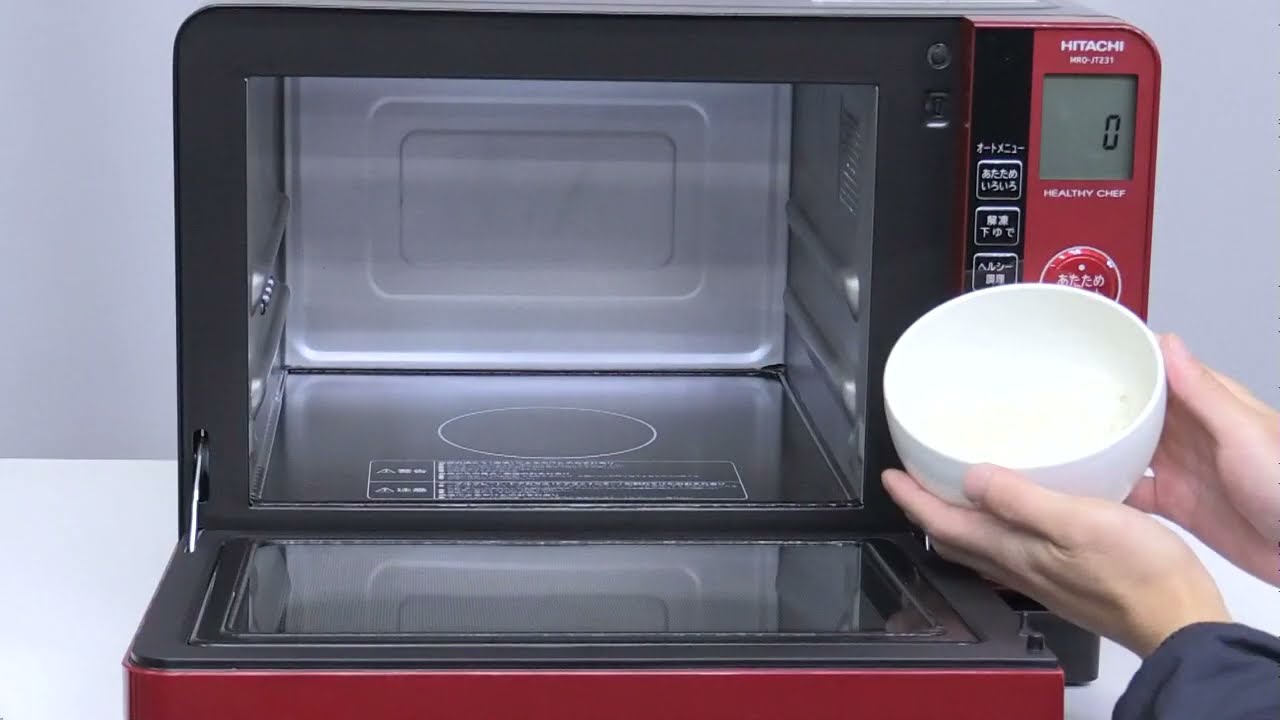 MRO-JT231 レンジで手動あたためをする方法 - YouTube