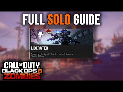 How to get Liberated Solo in Black Ops 6 Zombies - Dark Ops