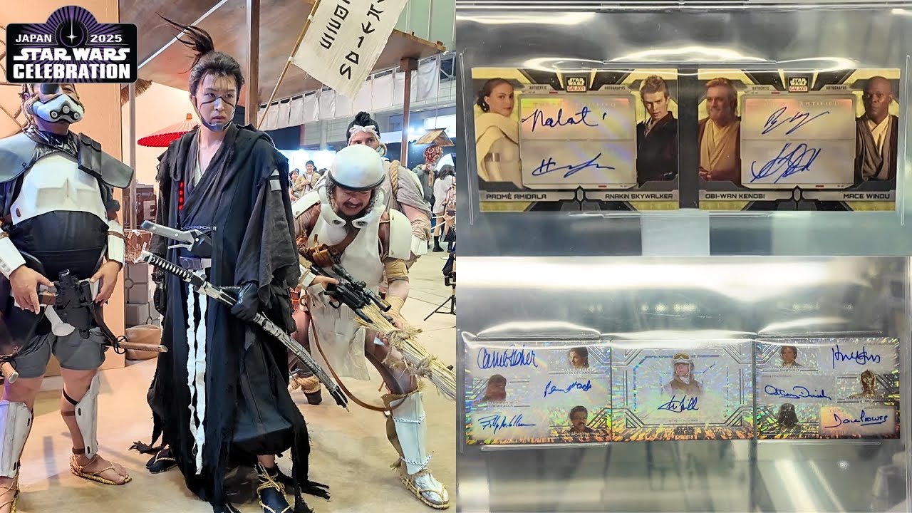 INSANE rare Star Wars collectibles at Celebration Japan 2025 - YouTube