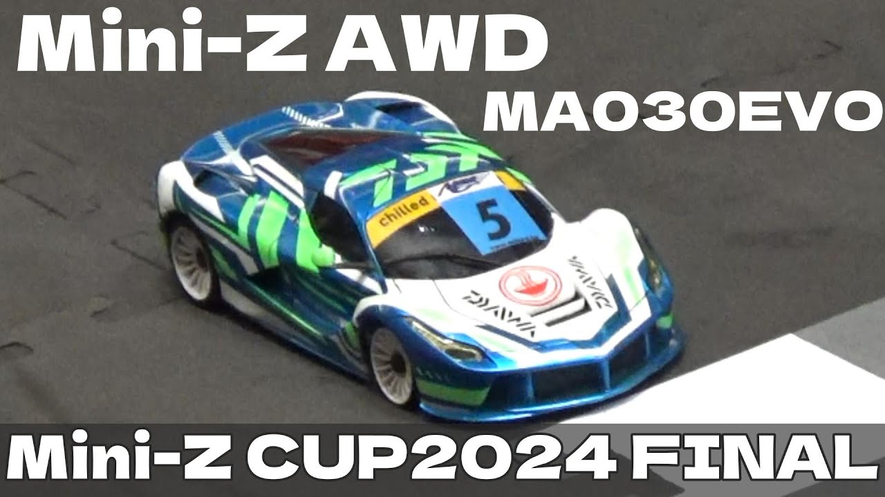 Breaking News] Mini-Z Cup 2024 Championship AWD Class Final A Main