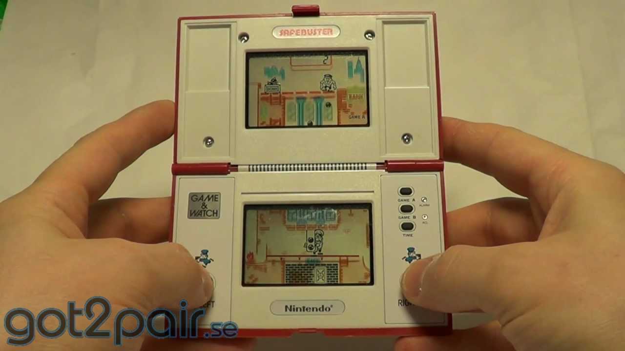 SAFEBUSTER JB-63 - Nintendo Game & Watch - YouTube