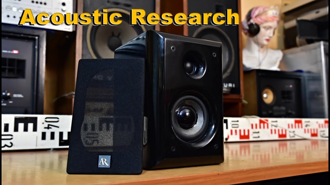 Acoustic Research HC6 satellite speaker box 2-Way - YouTube