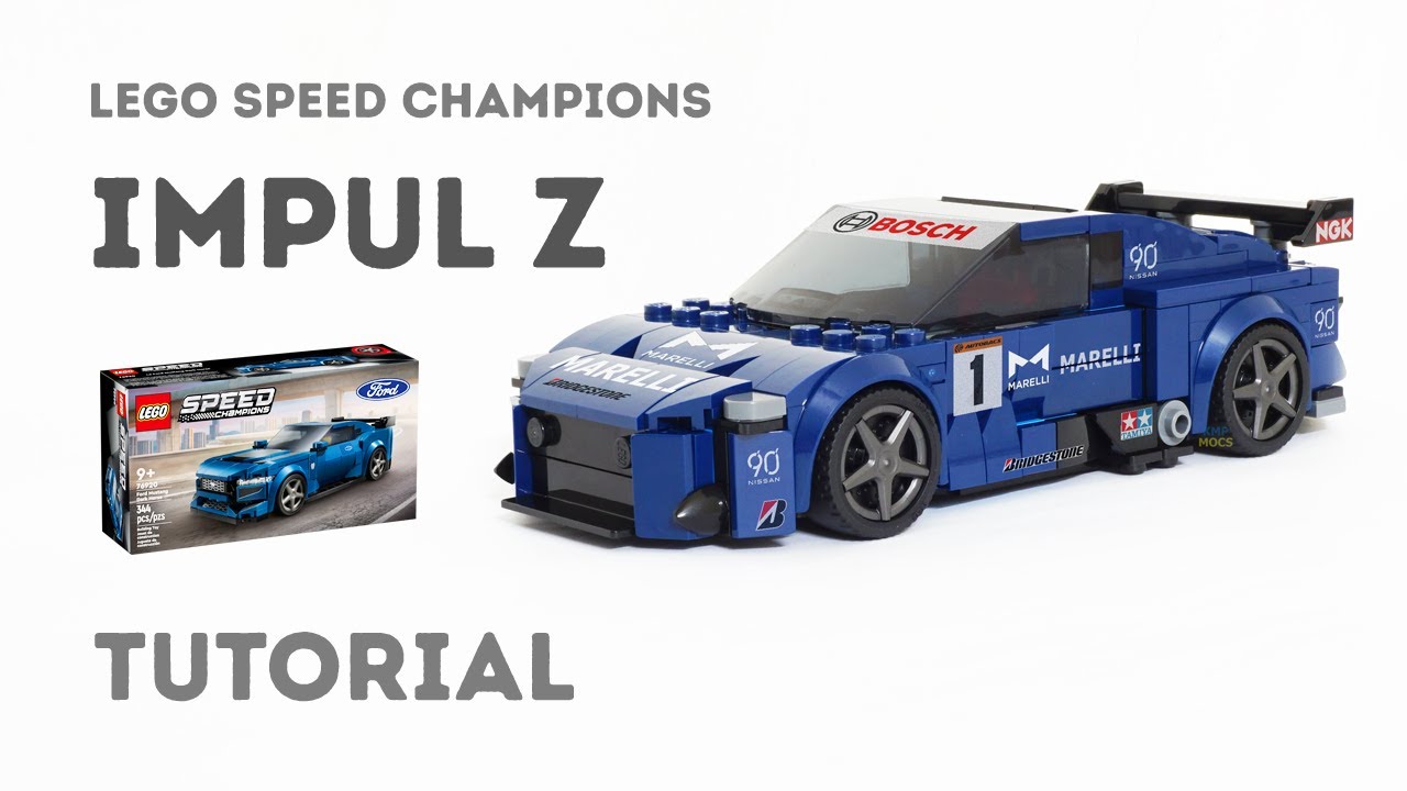 Tutorial - Super GT Impul Z | Lego Speed Champions 76920 Alternate