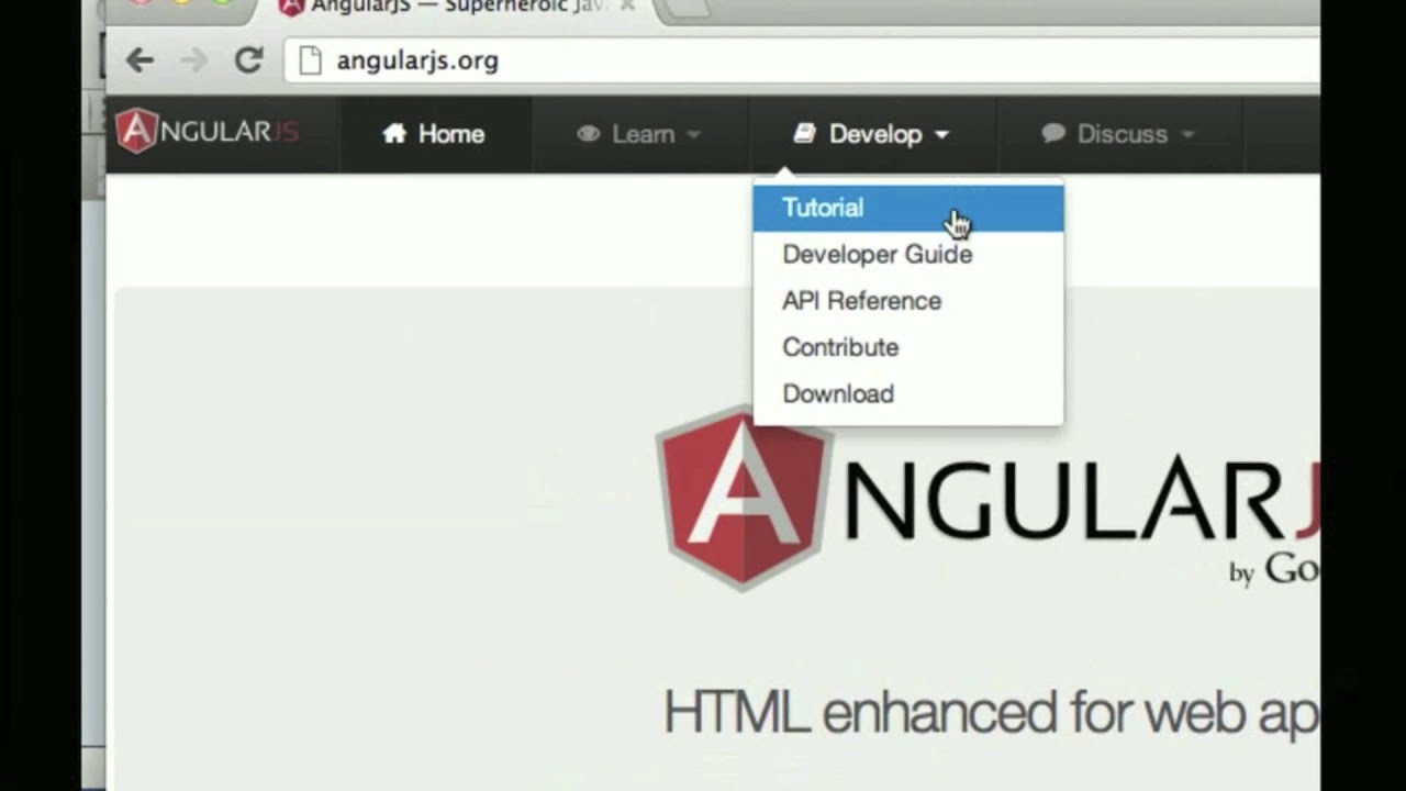 01 AngularJSの基礎 - YouTube