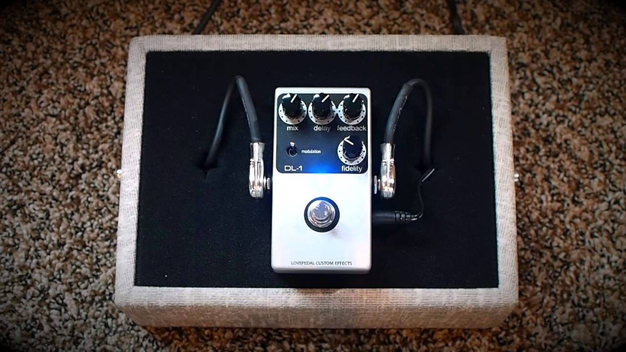 Lovepedal DL-1 Digital Delay - YouTube