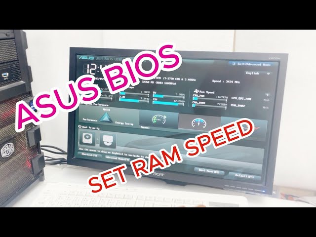 ASUS P8Z77-V DELUXE Set RAM speed | Memory Frequency - YouTube