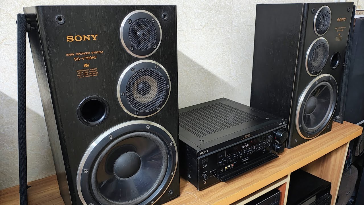 Sony SS-V750 AV - YouTube