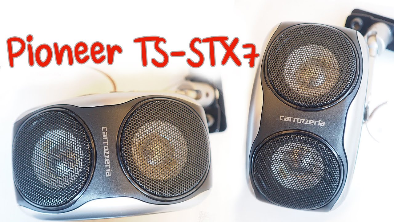 carrozzeria | Pioneer TS-STX7 SATELLITE Speakers - YouTube