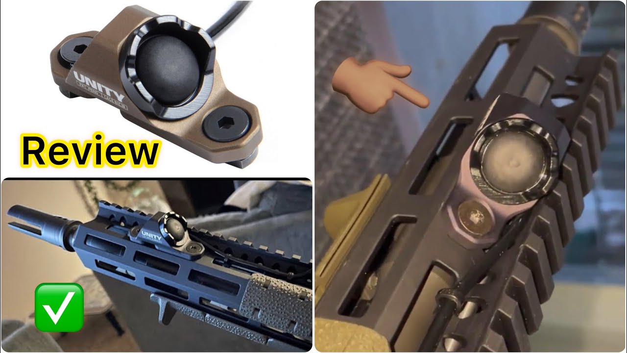 UNITY TACTICAL HOT BUTTON (mlok) review!! - YouTube