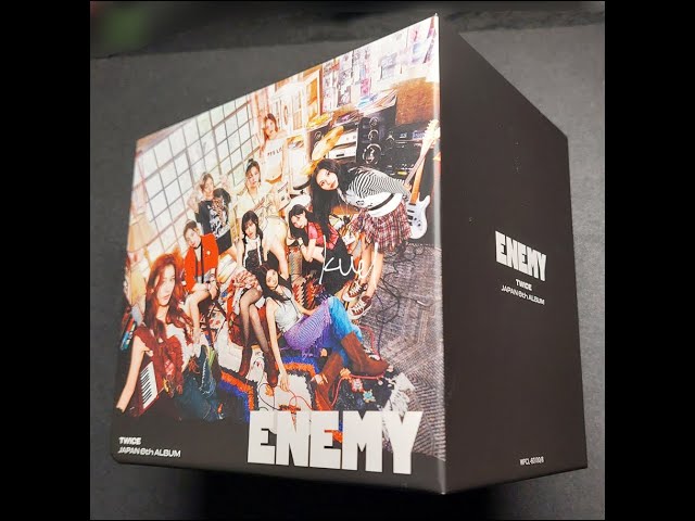 TWICE JAPAN 6th ALBUM『ENEMY』｜888 セット限定BOX｜Unboxing - YouTube