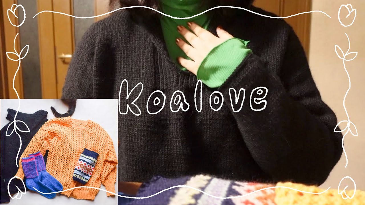 DARUMA PATTERN BOOK 8から色々編みました/犬のセーターも編んだよ